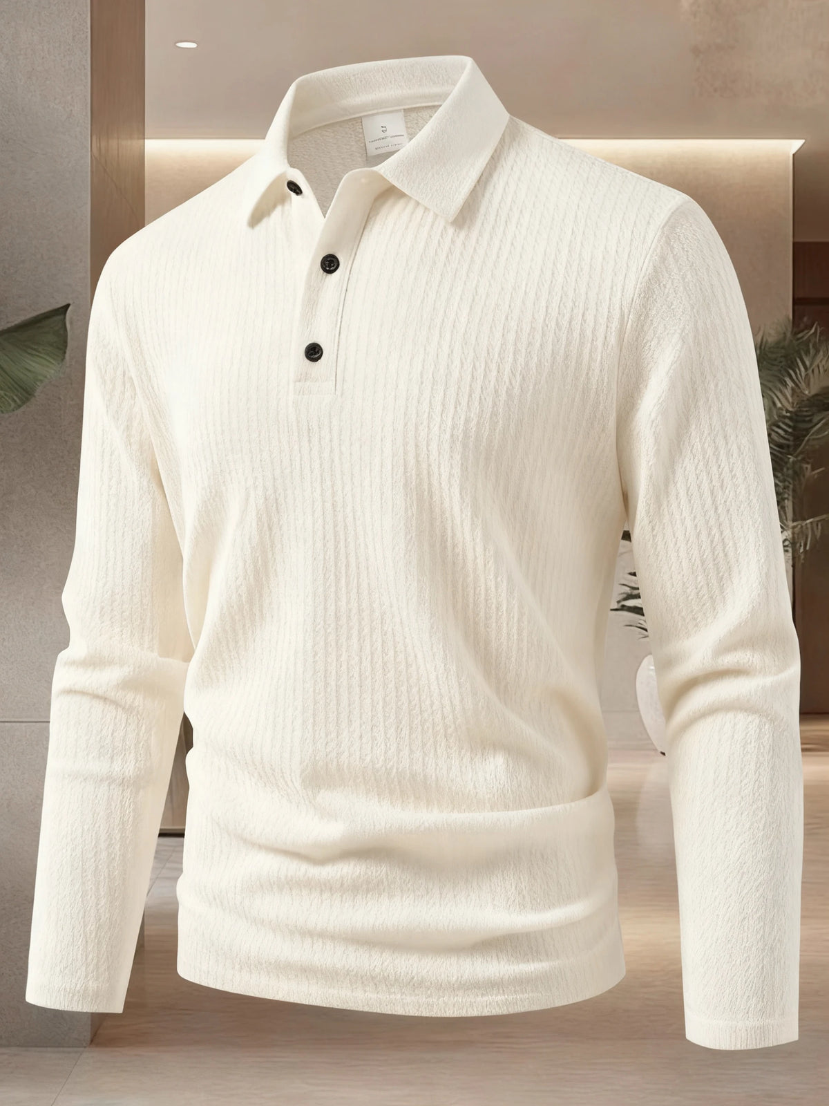 Men Long Sleeve Polo Shirt High Quality Male Clothing Office Polos T-shirt Business Poloshirt Casual Fashion Polo T Shirt Men