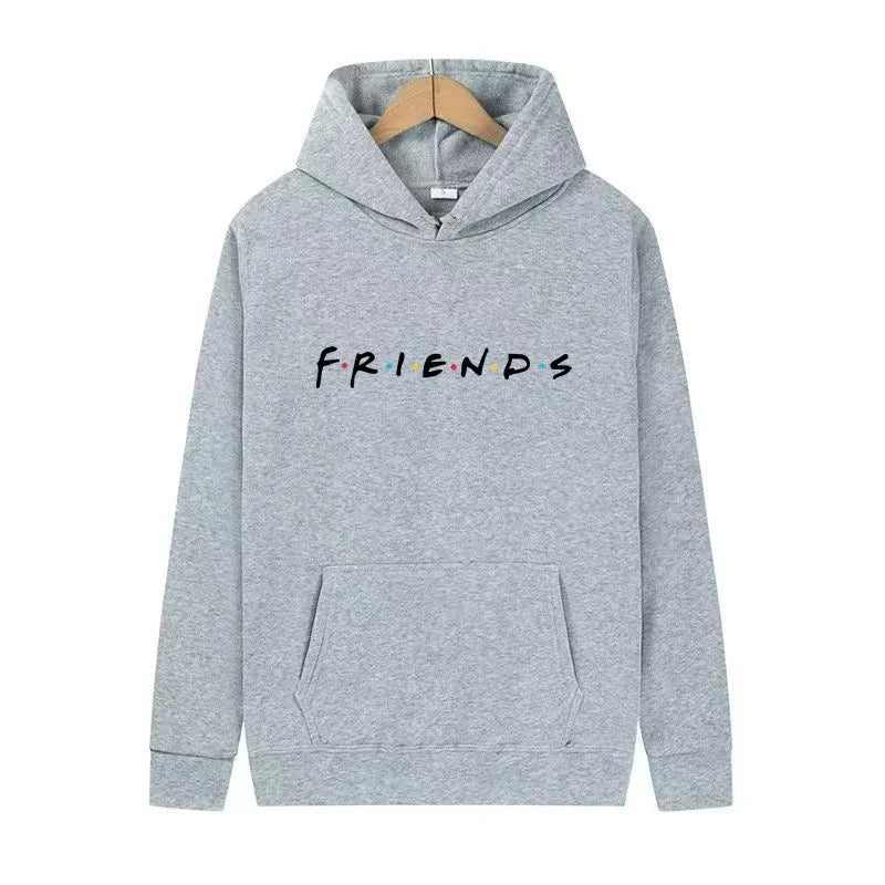 2026 Autumn/Winter New Fashion Friends Hoodies Sportswear Fashion Loose Sportswear Men's and Women's Casual Hoodies