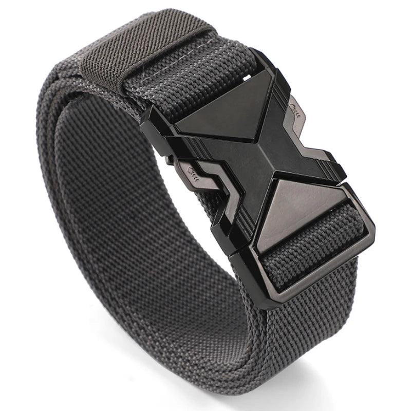 Men's Belt Outdoor Hunting Tactics Belt Multi functional Buckle Nylon Belt High Quality Marine Corps Canvas Belt
