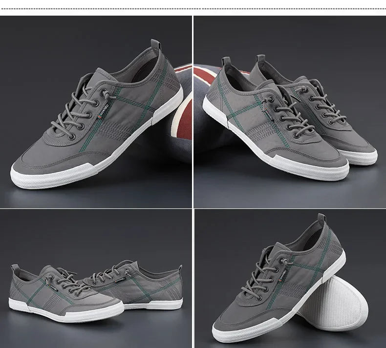 Male Sneakers Summer New Men's Canvas Shoes Joker Casual Breathable Shoes Men Summer Sandals for Man Tenis Masculino for Male