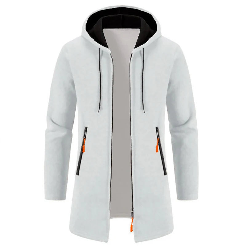 Men's Sweater Cardigan Spring Autumn Casual Solid Knit Men Sweaters Long Sleeve Zipper Knitted Cardigans Outerwear Men's Coat3XL