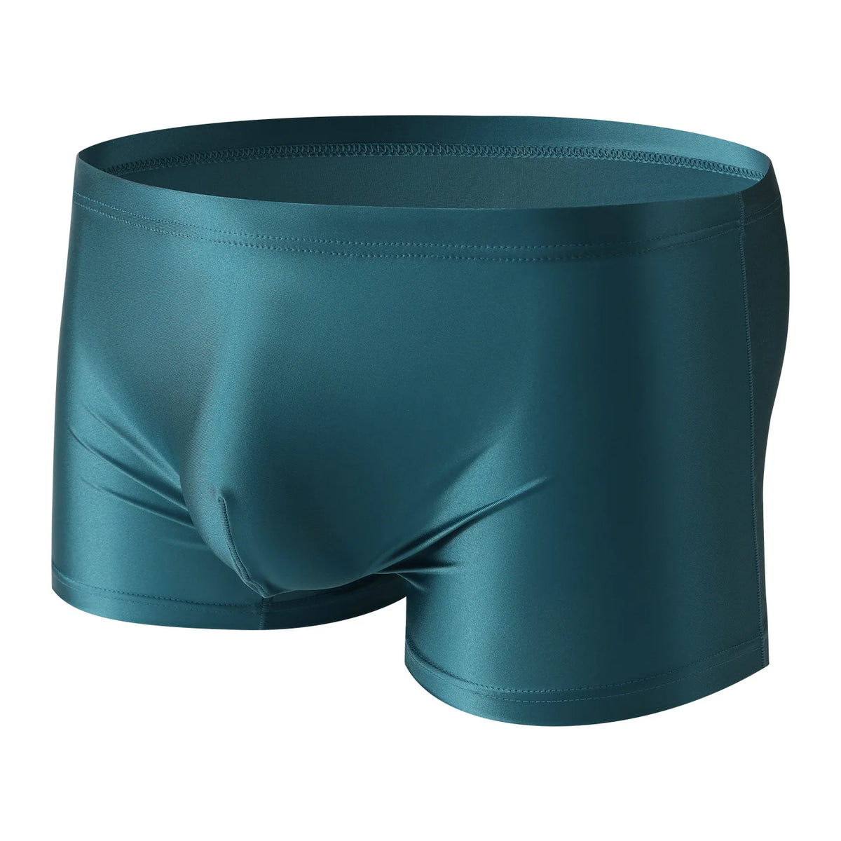 Men's Glossy Panties Boxers Underwear Sexy Men Breathable Boxershorts Underpants Man Solid Boxers Hombre Boxer Shorts Slips