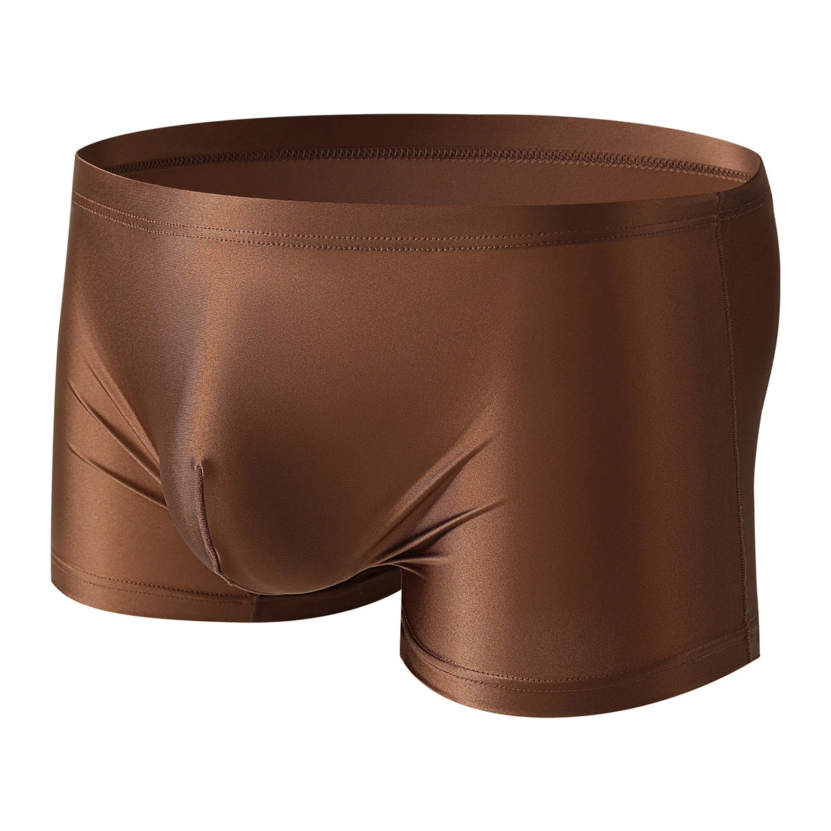 Men's Glossy Panties Boxers Underwear Sexy Men Breathable Boxershorts Underpants Man Solid Boxers Hombre Boxer Shorts Slips