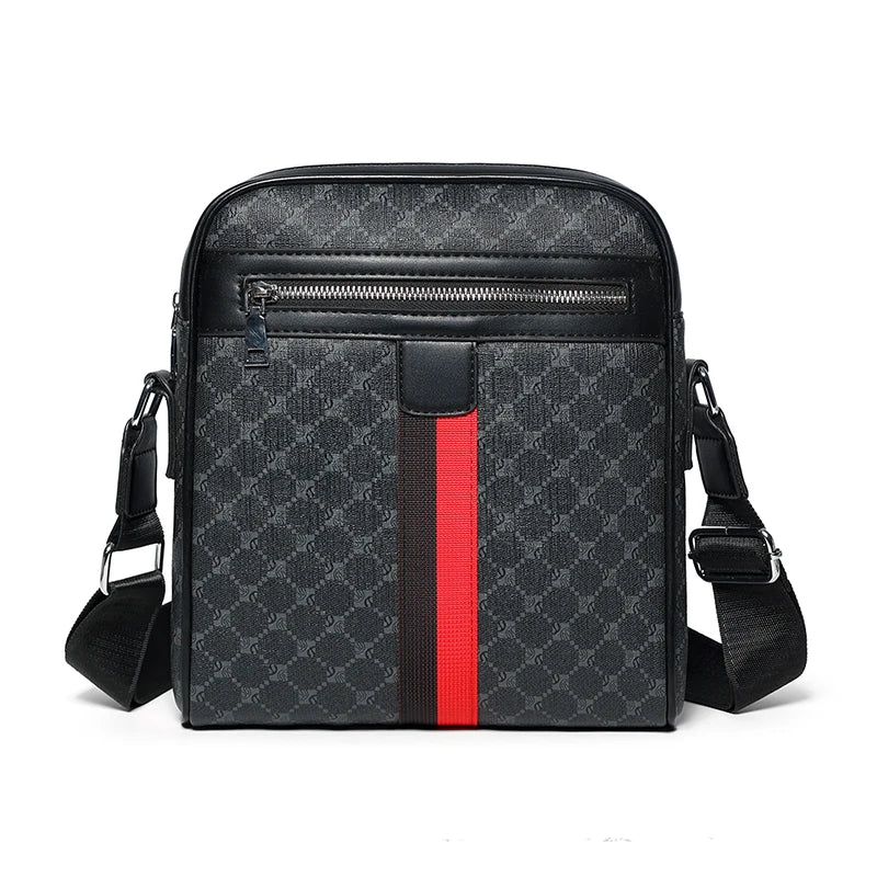 Designer Large Crossbody Bag for Men Bags Leather Casual Man Messenger Bag Male Luxury Sling Bag Fashion Business Shoulder Bag