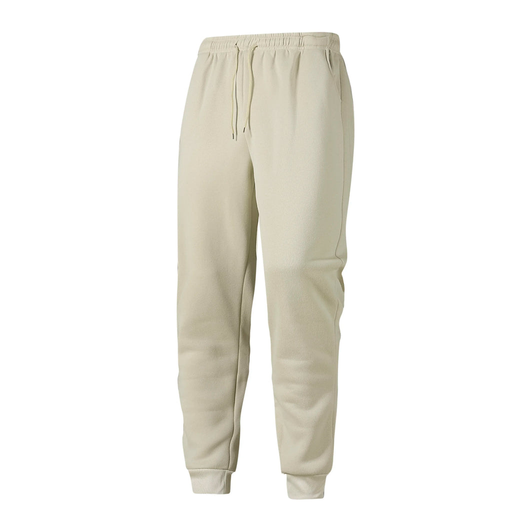 Men's Jogging Sports Pants Autumn Winter Fleece Trousers Running Joggers Elastic Waist Sweatpants Fashion Men's Clothing