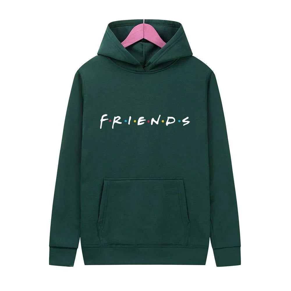2026 Autumn/Winter New Fashion Friends Hoodies Sportswear Fashion Loose Sportswear Men's and Women's Casual Hoodies