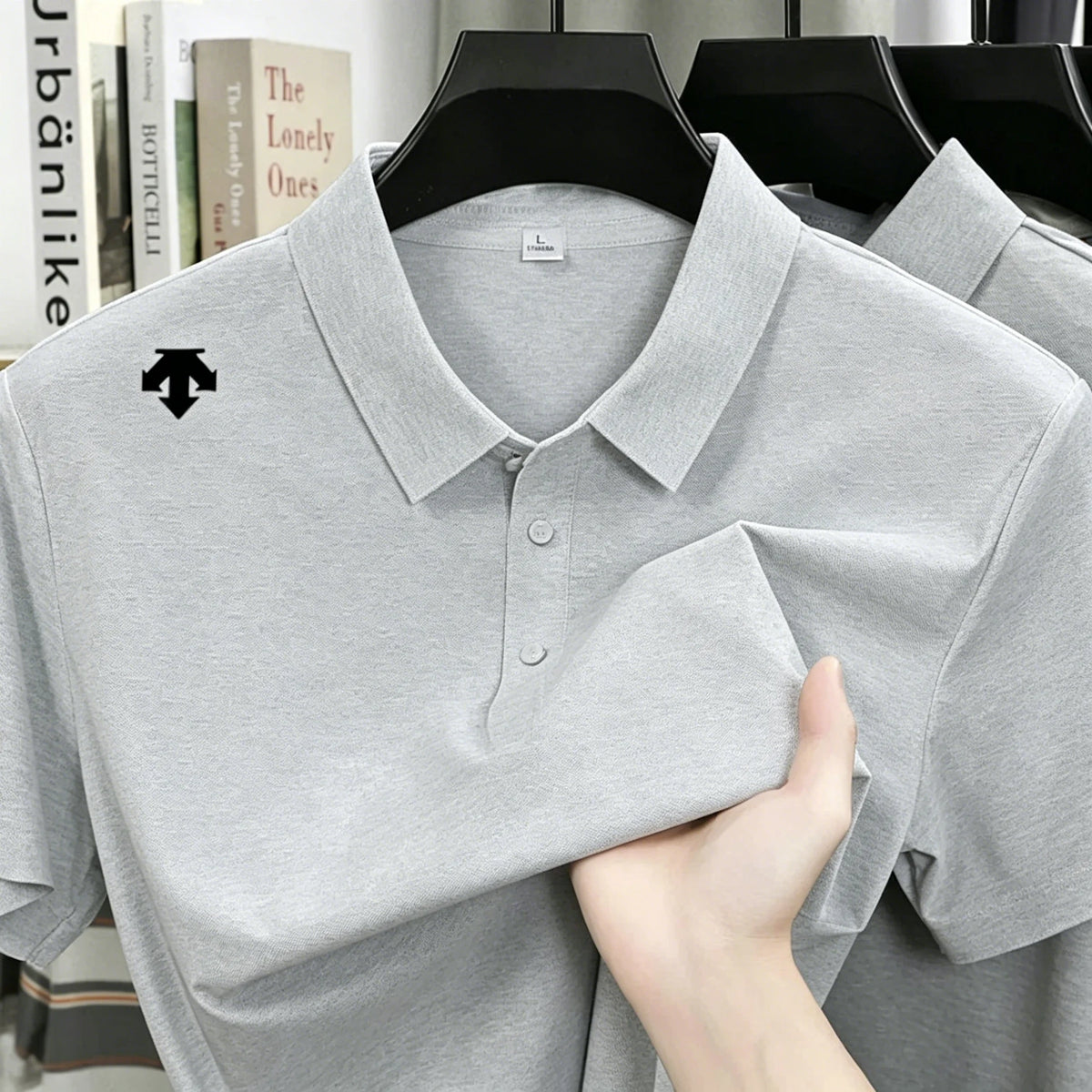 Men Luxury Embroidery Polo Shirts Summer Soft Breathable Short Sleeve Tops Fashion Sports Golf Tees High Daily Wear Blouse