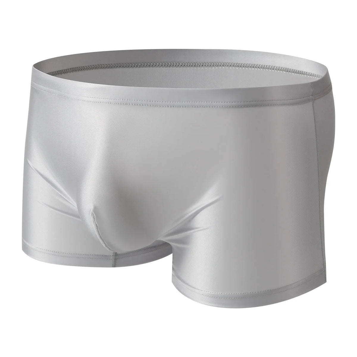 Men's Glossy Panties Boxers Underwear Sexy Men Breathable Boxershorts Underpants Man Solid Boxers Hombre Boxer Shorts Slips