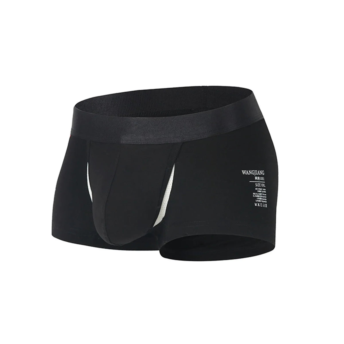 2026 Summer Fashion Personality Creative Comfortable Mid Waist Flat Angle Separation Men's Boxers Breathable Sexy Thin Panties