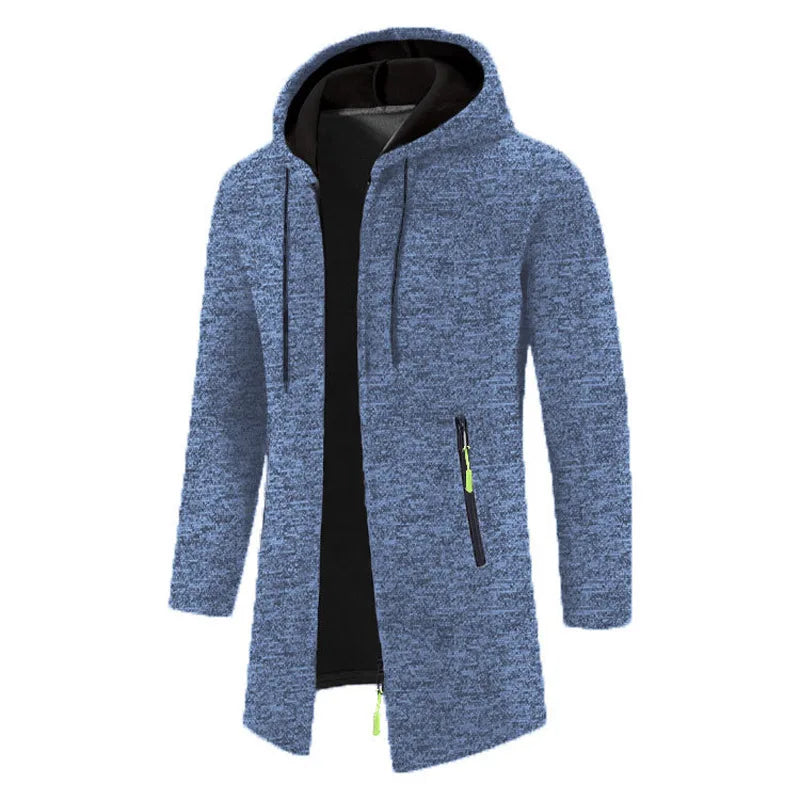 Men's Sweater Cardigan Spring Autumn Casual Solid Knit Men Sweaters Long Sleeve Zipper Knitted Cardigans Outerwear Men's Coat3XL