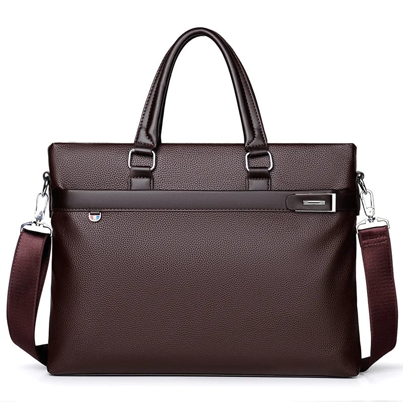 Men's Handbag, Business Casual Horizontal Design, Men's Bag, Official Document, One Shoulder Diagonal Cross Bag, Computer Bag