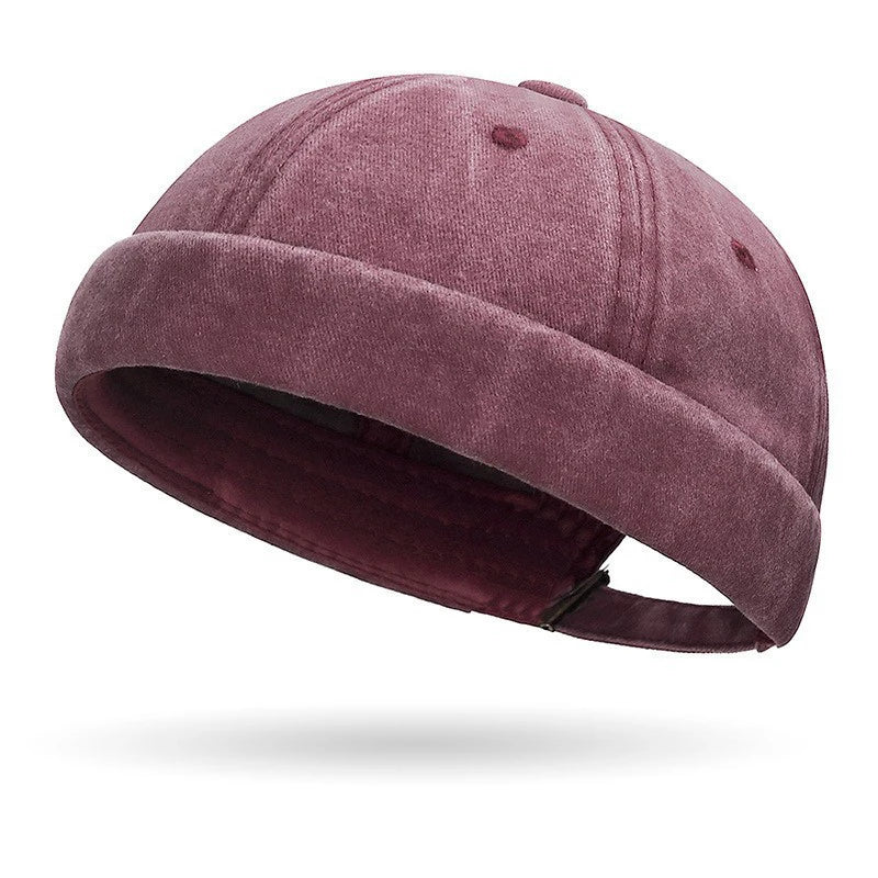 New Hat For Men And Women In Spring And Autumn Brimless Hat Hip Hop Hat Without Brim