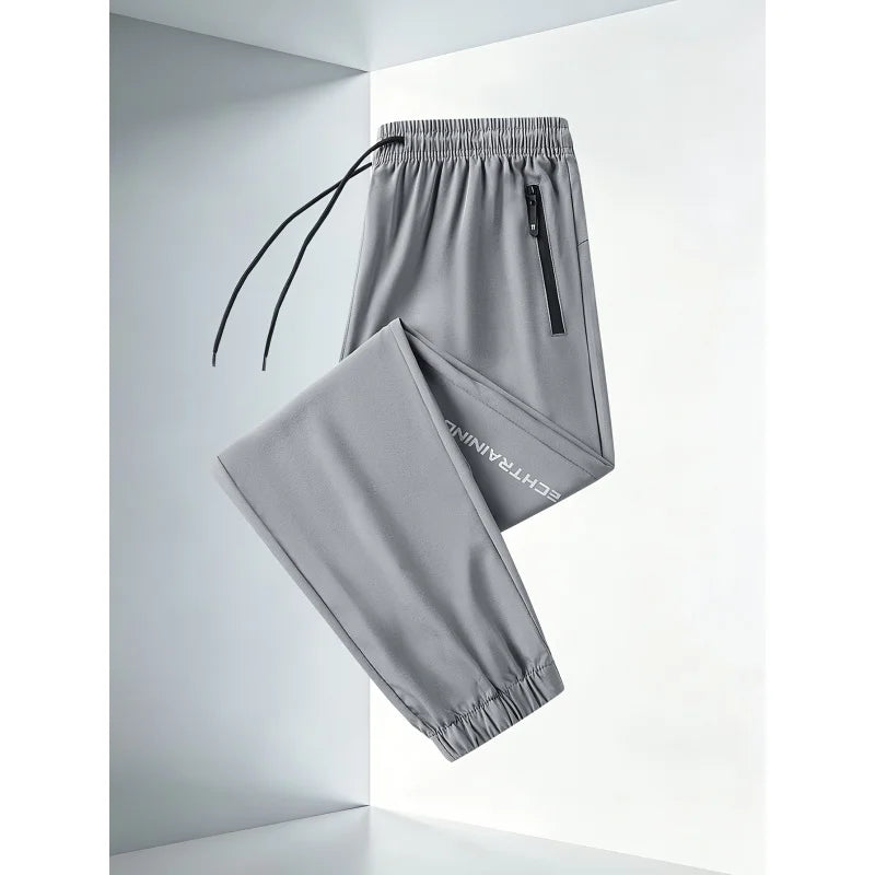 Mens Joggers Pants Summer Thin Men's Sports Jogging Outdoor Running Sweatpants Gift Jogger Football Man Fishing Track Trousers
