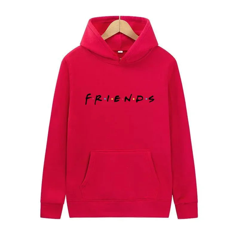 2026 Autumn/Winter New Fashion Friends Hoodies Sportswear Fashion Loose Sportswear Men's and Women's Casual Hoodies