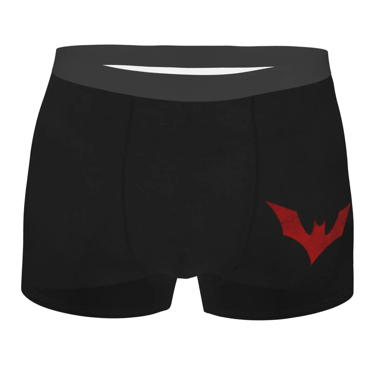 Black Bat Boxers Mens Panties Male Underpants Double Sides Printed Soft Breathable Machine Wash Cool Machine Wash Polyester