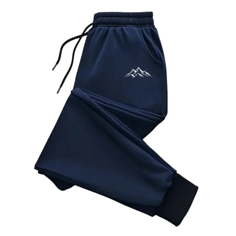 Solid Color Jogger Pants for Men, Classic Design, Versatile Trousers Matching Various Outfits