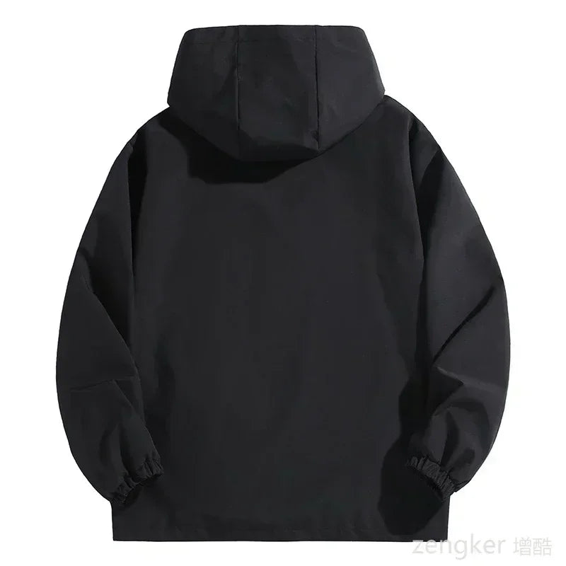 Big size Outdoor Charge Coat Men Spring and Autumn Plus Size  Waterproof Windproof Jacket 190kg 12xl 11XL coats men 10XL 9XL