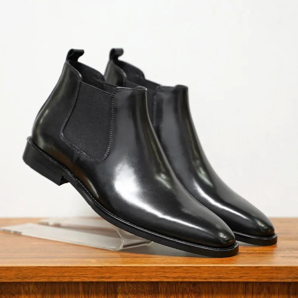 Men Chelsea Boots Brand Retro Comfortable Fashion Men Boots 2025