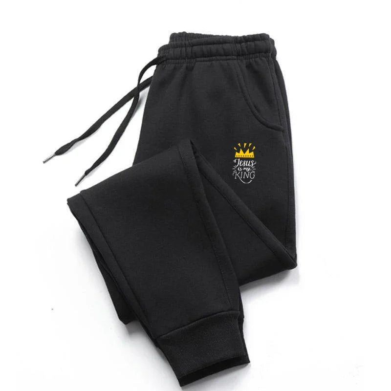 Versatile Soft Women's Sweatpants Fitness Joggers Baggy Fashion Comfortable Trousers