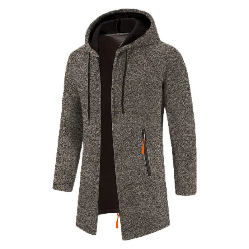Men's Sweater Cardigan Spring Autumn Casual Solid Knit Men Sweaters Long Sleeve Zipper Knitted Cardigans Outerwear Men's Coat3XL