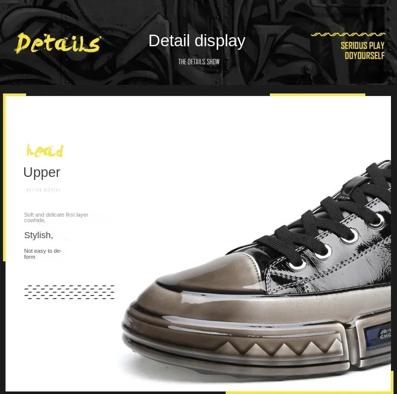 Men Sneakers Shoes for Men Man Male Genuine Leather Casual Shoes Man Fashion Comfortable Luxury Designer Male Shoess