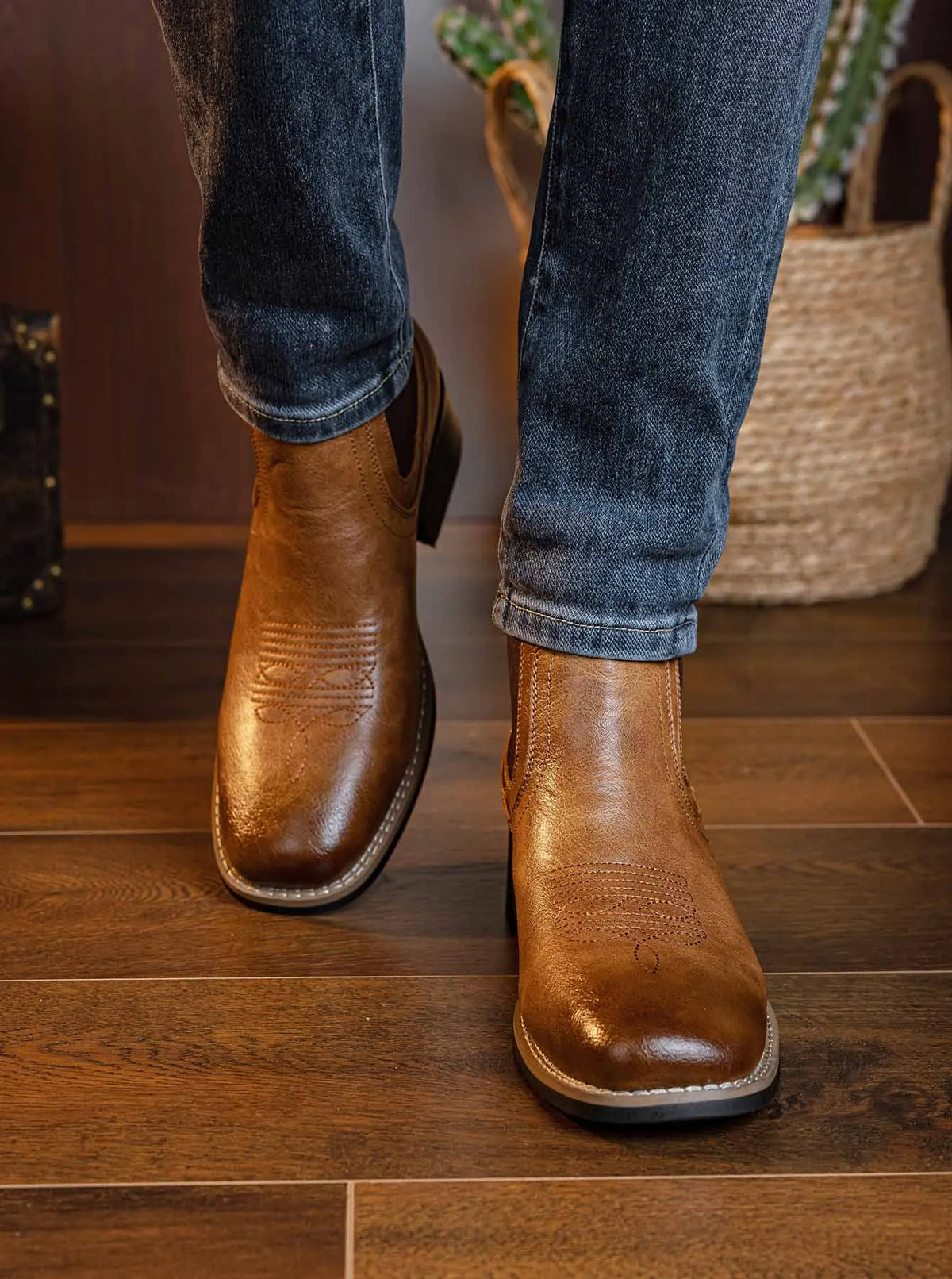 Men's Fashion Chelsea Boots in Three Colors, Comfortable and Versatile with Rubber Compound Outsole