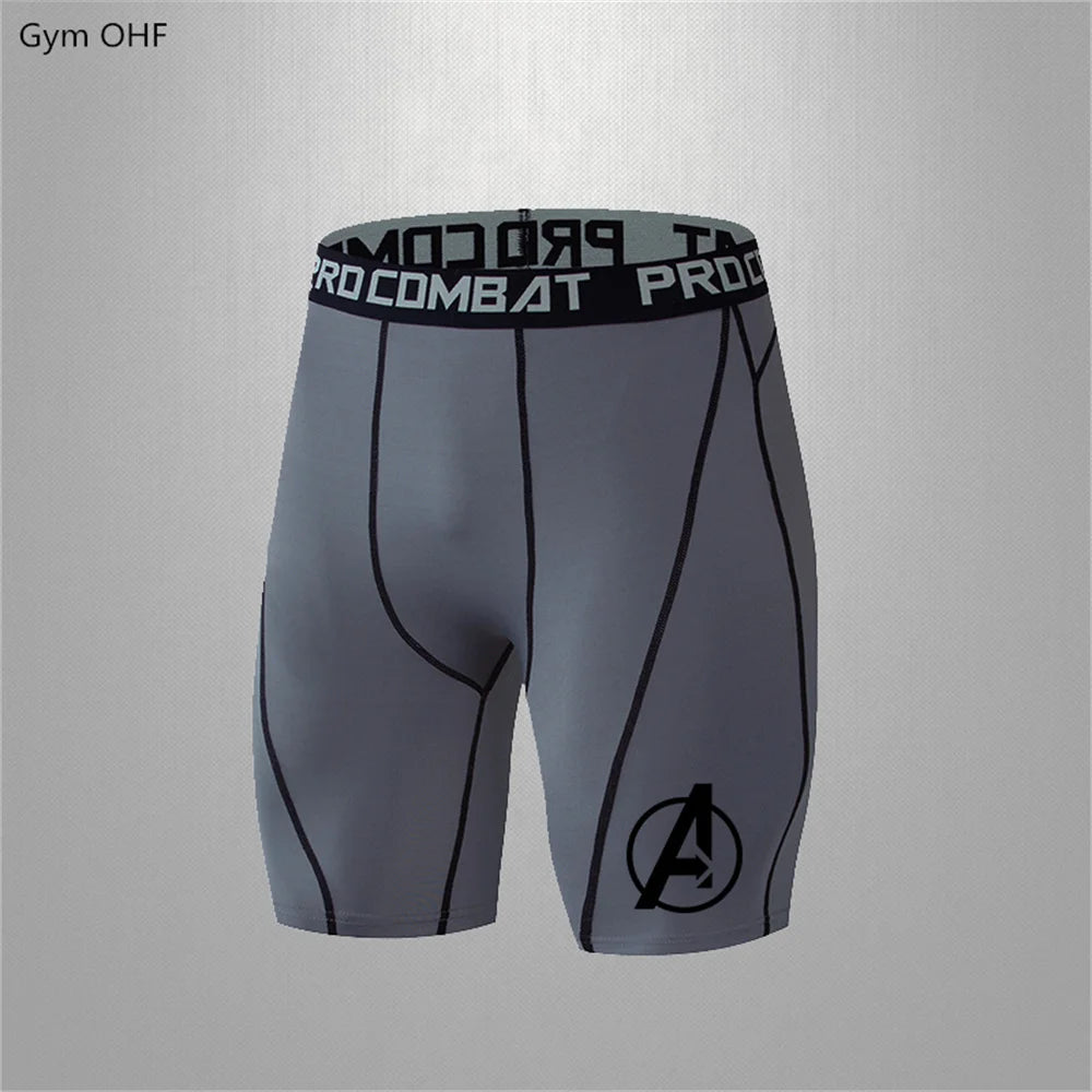 A Gym Men Shorts Quick Dry Breathable Sport Short Outdoors Fitness Sweatpants Male Running Training Pants Mens