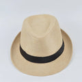 Men's Handsome Cowboy Hats Formal Hat Jazz Cotton Linen Pure Hat Imitation Linen Sun Visor Hat Fashion Accessories