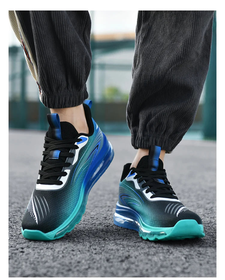 Men's Fashion Sneakers Breathable Comfortable Lightweight Walking Shoes Casual Sports Running Tennis Gym Training Shoes for Men