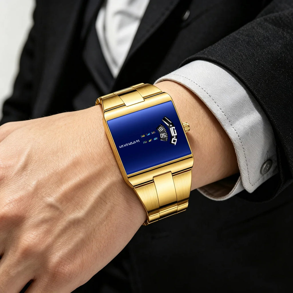 Watches for Men Original Brand Quartz Clock Luxury Waterproof Fashion Casual Stainless Steel Sport Watches Casual Business reloj