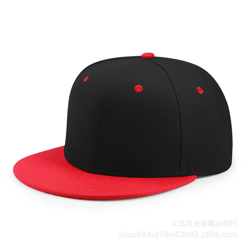 Men Caps Flat Hat Hip Hop Snapback Fancy Rivet Baseball Cap Street Dance Cap Trendy Mesh Visor Youth Boys Girls