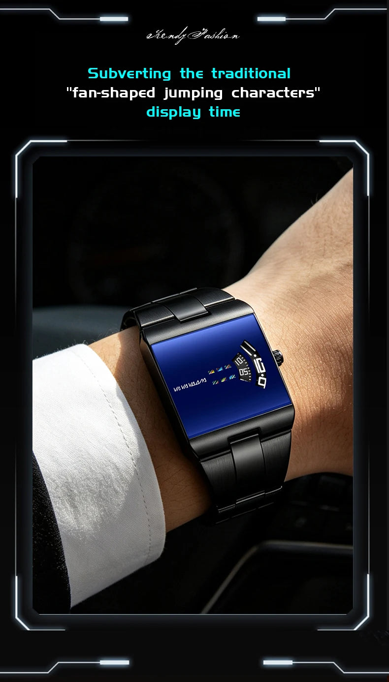 Watches for Men Original Brand Quartz Clock Luxury Waterproof Fashion Casual Stainless Steel Sport Watches Casual Business reloj