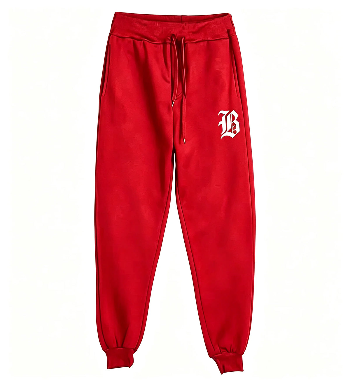Men Printed Joggers Adjustable Drawstring Elastic Waist Sweatpants With Pockets Comfort Streetwear Outdoor Casual Trousers
