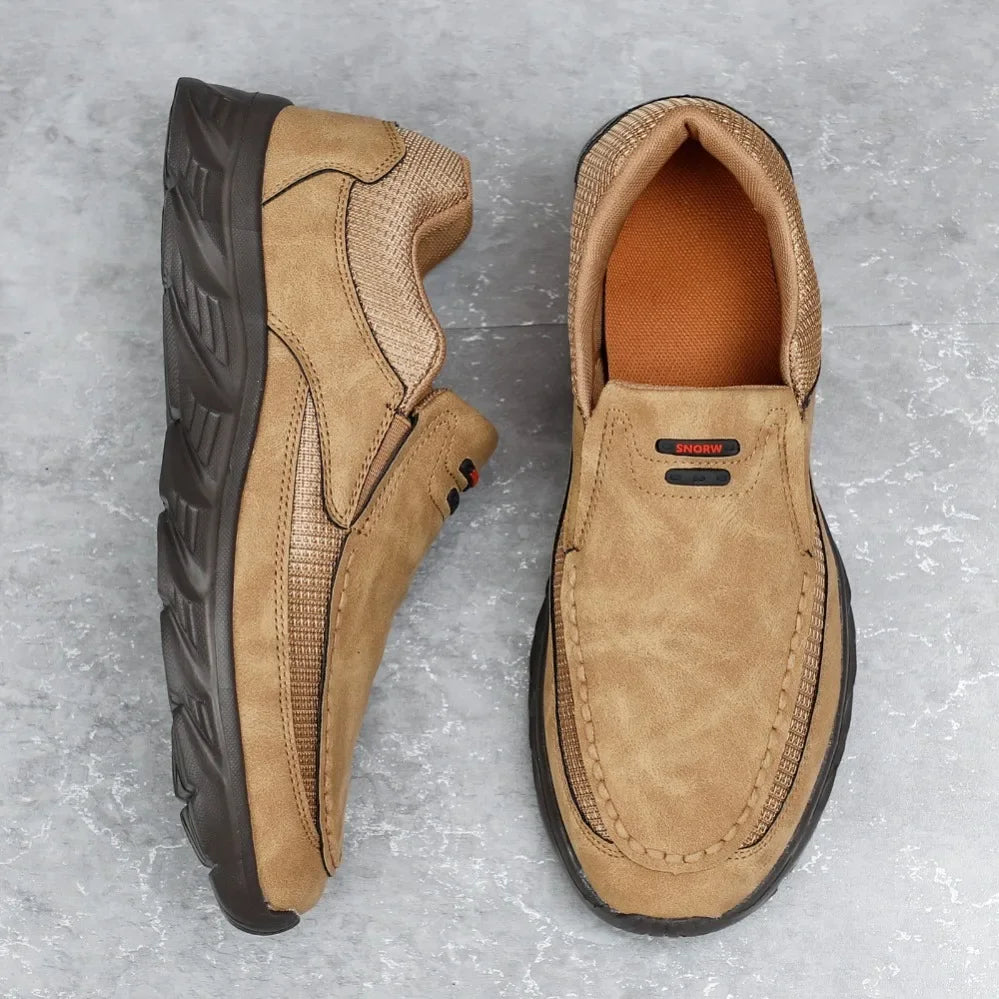 Men Sneakers Light Loafers Slip on Casual Shoes for Men Comfortable Walking Luxury Brand Male Business Shoe Driving Shoes