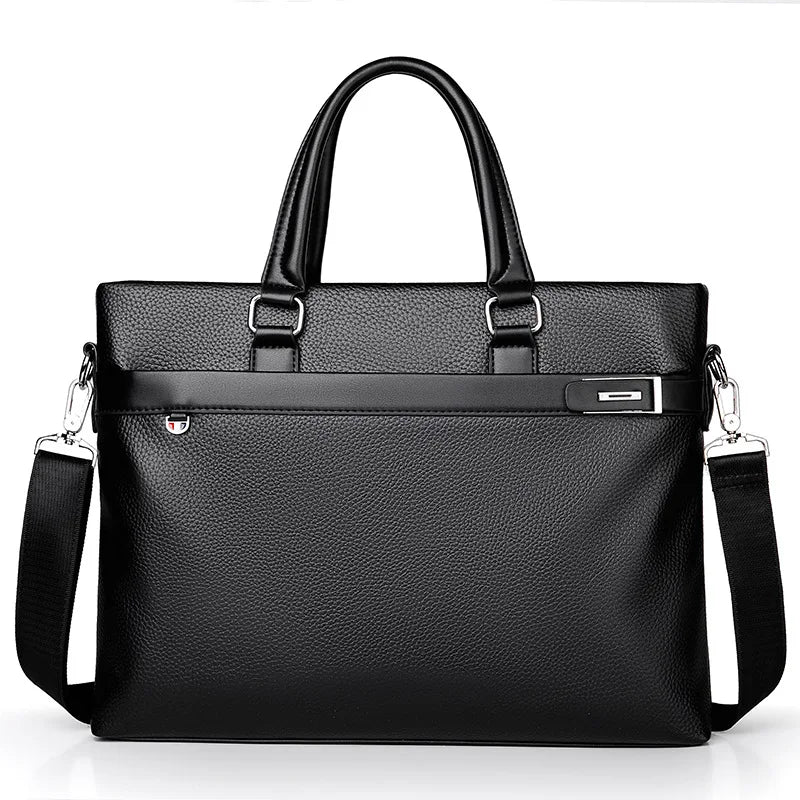 Men's Handbag, Business Casual Horizontal Design, Men's Bag, Official Document, One Shoulder Diagonal Cross Bag, Computer Bag