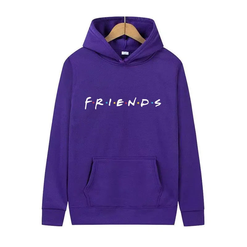 2026 Autumn/Winter New Fashion Friends Hoodies Sportswear Fashion Loose Sportswear Men's and Women's Casual Hoodies