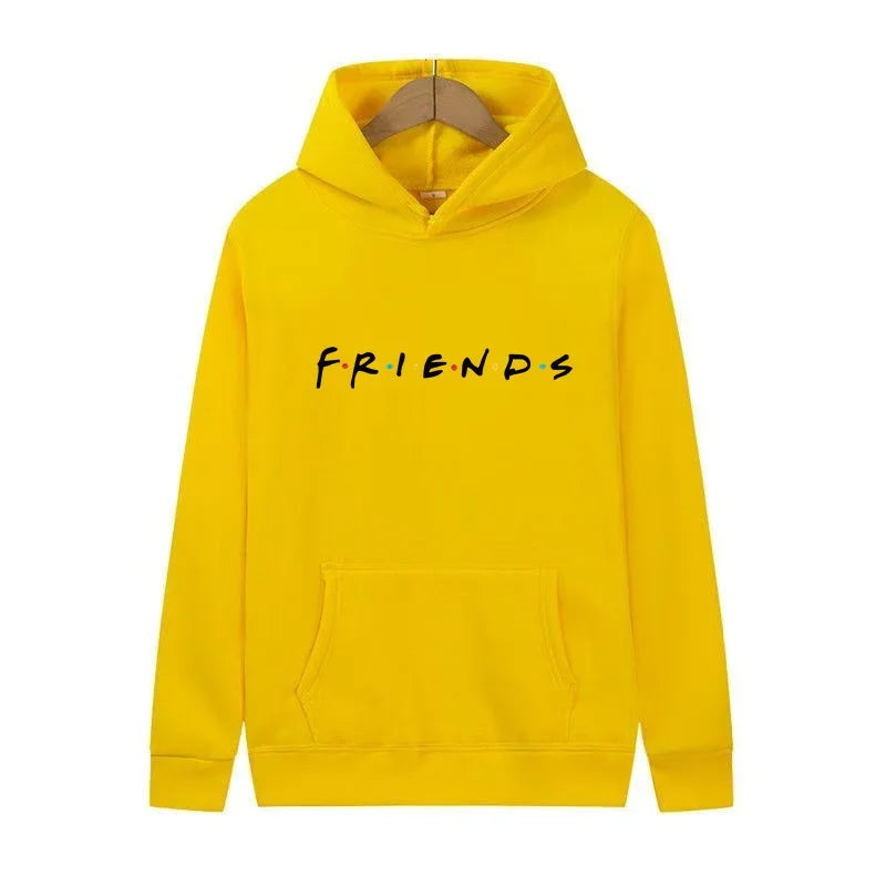 2026 Autumn/Winter New Fashion Friends Hoodies Sportswear Fashion Loose Sportswear Men's and Women's Casual Hoodies