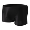 Men's Glossy Panties Boxers Underwear Sexy Men Breathable Boxershorts Underpants Man Solid Boxers Hombre Boxer Shorts Slips