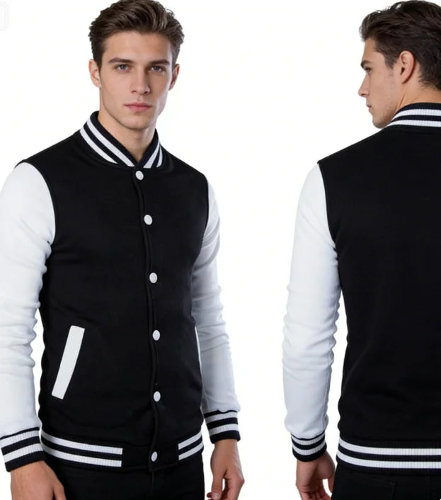 Baseball Jacket Men's Spring and Autumn New Trend Loose Casual Jacket Daily Wear Street Style Jacket