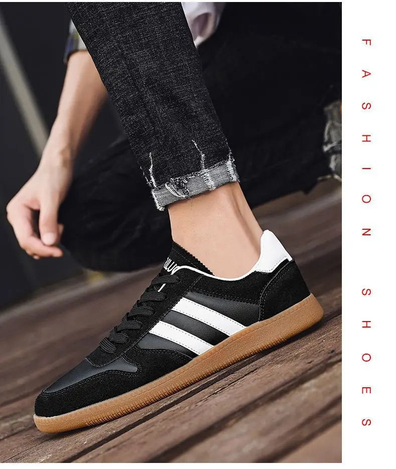 Men's Sneakers Trendy Spring Breathable Fashionable Board Shoes Thick Bottom Versatile Soft Bottom Casual Sneakers