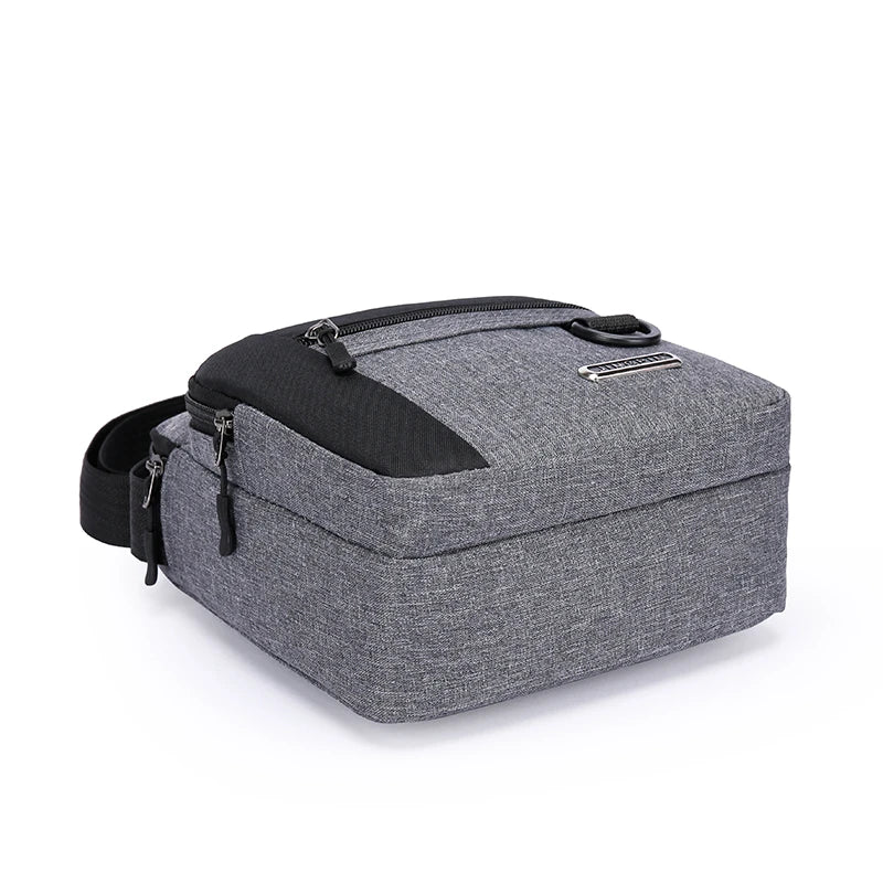 Large Capacity Men's Bag Single Shoulder Bag Waterproof And Wear-resistant Backpack Multiple Pockets For Business Business