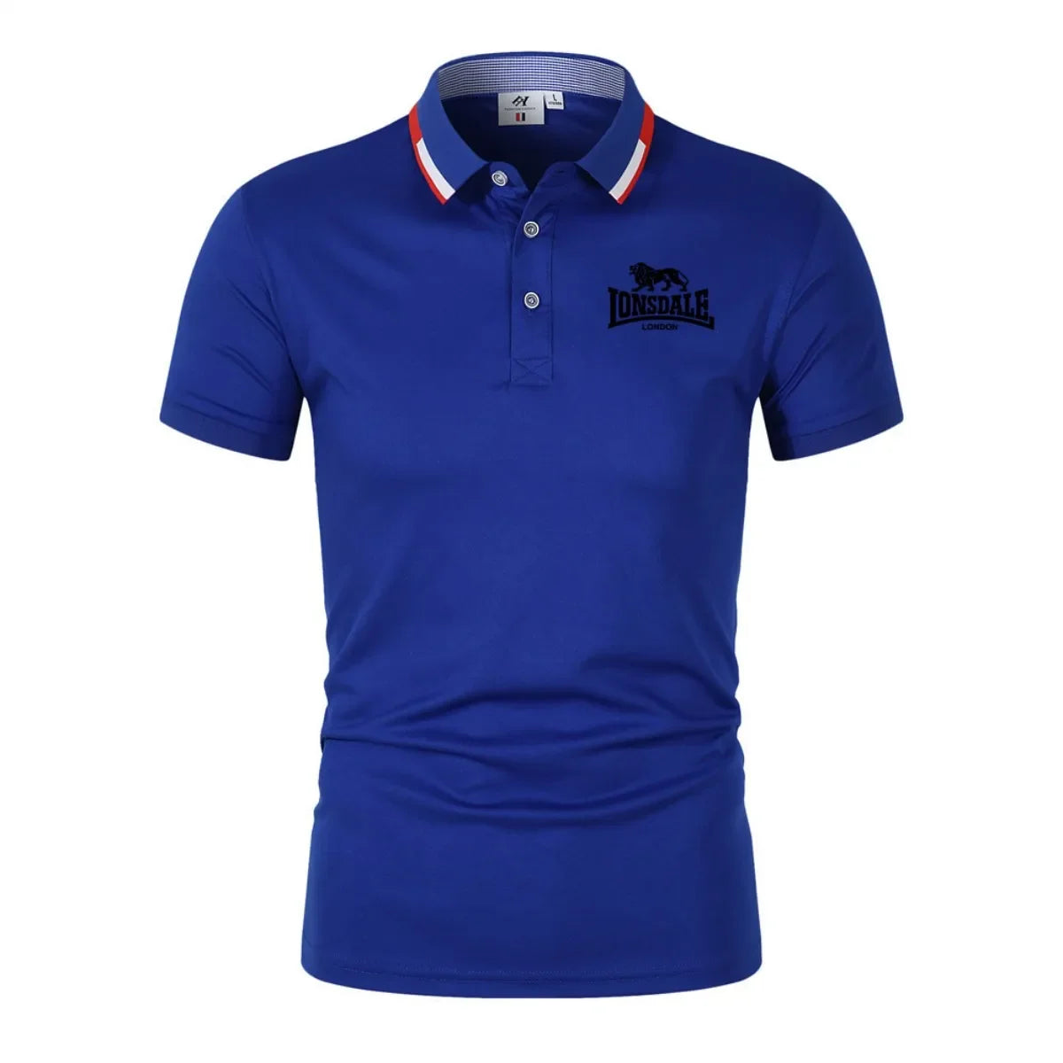 Men's Polo Shirt Letter Print Short Sleeve Casual Collared Top Harajuku Streetwear Loose Fit T-Shirt 2026 Summer Fashion