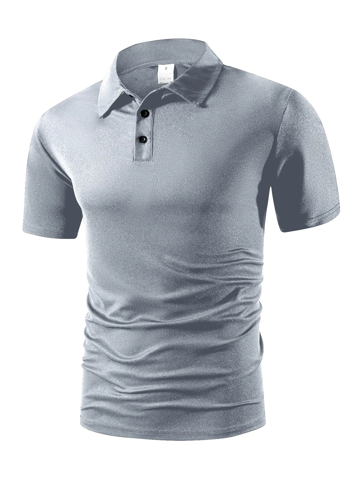 Men's Summer Polo Shirt Casual Breathable Comfortable T Shirts Solid Color High Quality Short Sleeve T-Shirt Outdoor Sport Tops