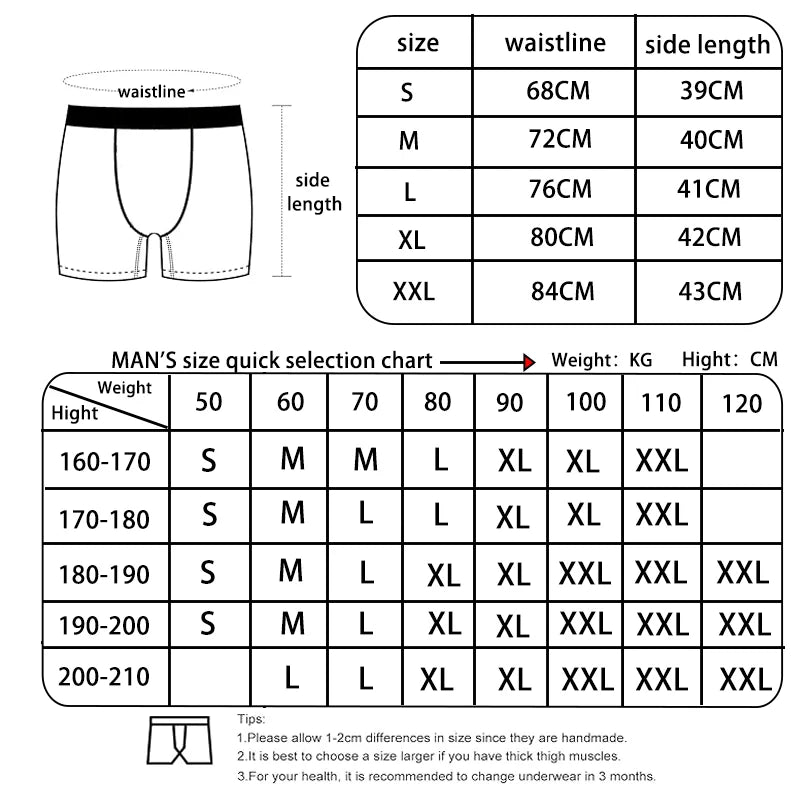 Sexy Men Underwear Boxers 1Pcs Breathable Man Swimming Underpants Boxershorts Plus Size Mens Panties Trunks Men's Boxer Briefs