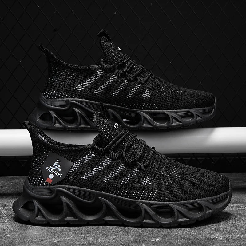 Men’s Sneakers Comfortable Breathable Platform Shoes Summer Man Running Shoes Breathable Comfortable Fashion Walking Sneakers