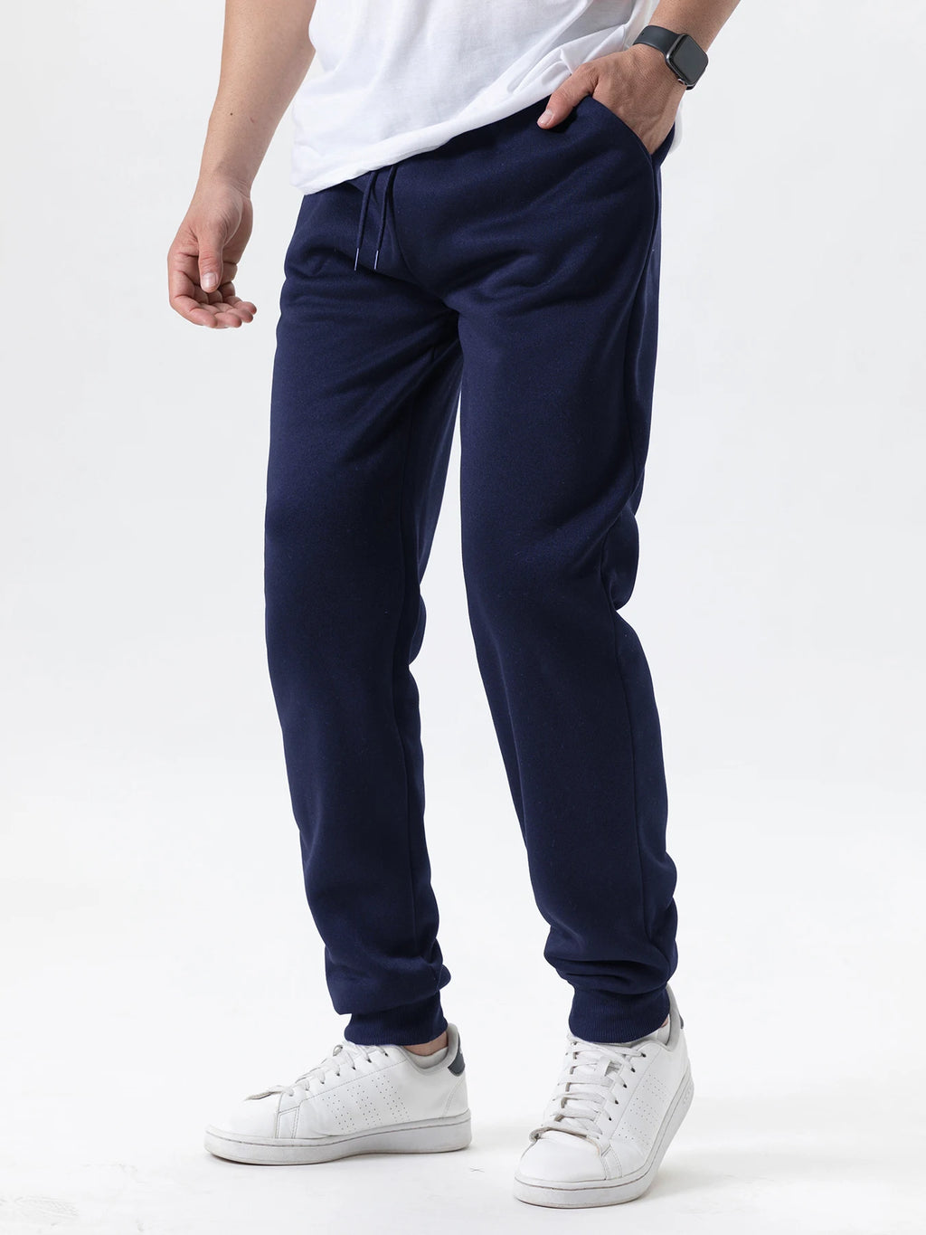 Men's Jogging Sports Pants Autumn Winter Fleece Trousers Running Joggers Elastic Waist Sweatpants Fashion Men's Clothing