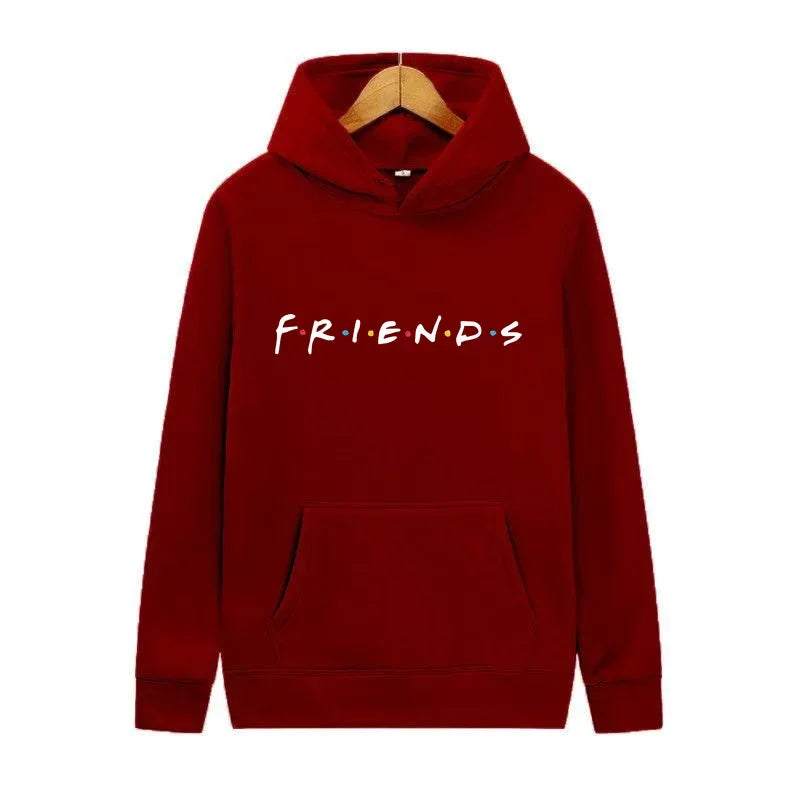 2026 Autumn/Winter New Fashion Friends Hoodies Sportswear Fashion Loose Sportswear Men's and Women's Casual Hoodies