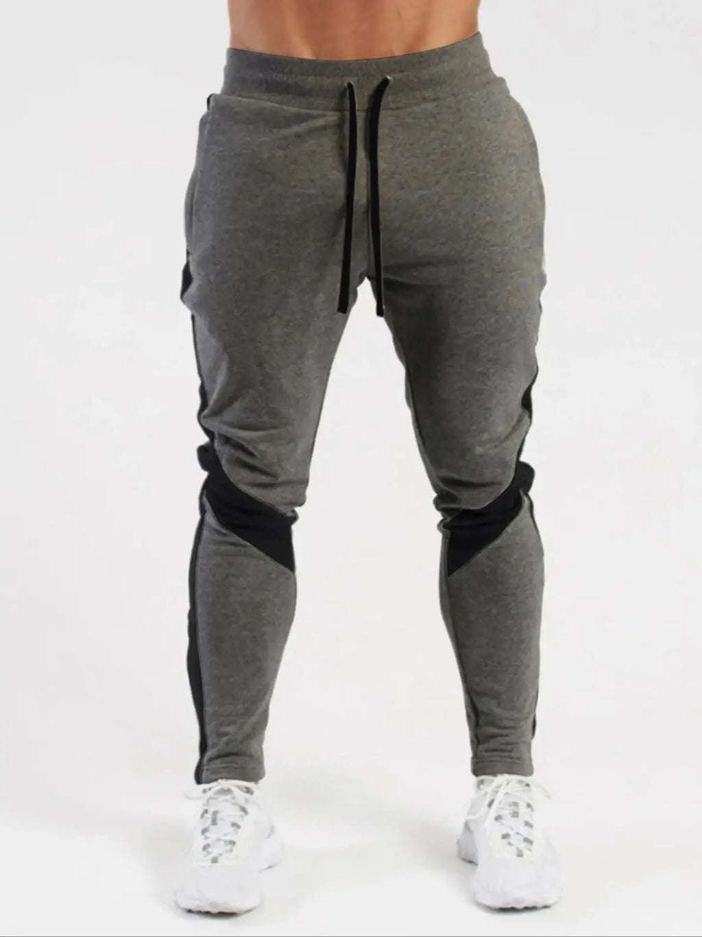 2025 Men's joggers, casual trousers, men's sportswear, trousers, shorts, tight trousers, black gym pants, running trousers