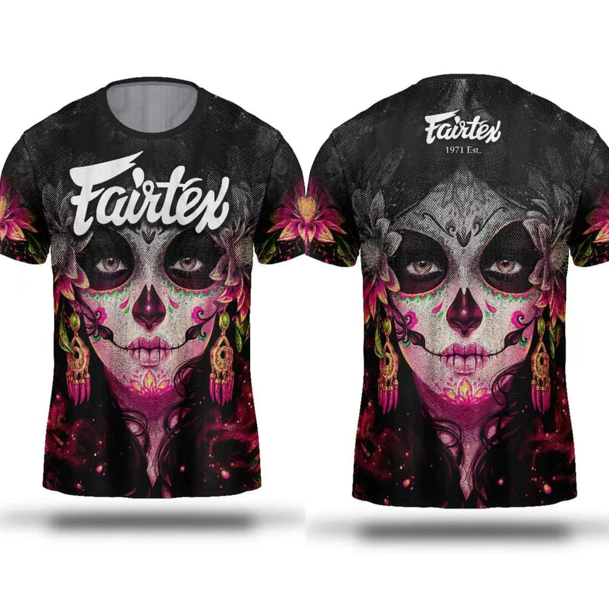 New 2026 Men's Quick-drying T-shirt Fighting Suit Fairtex Printing Sports Brand Comfortable Breathable Short Sleeves Men's tops