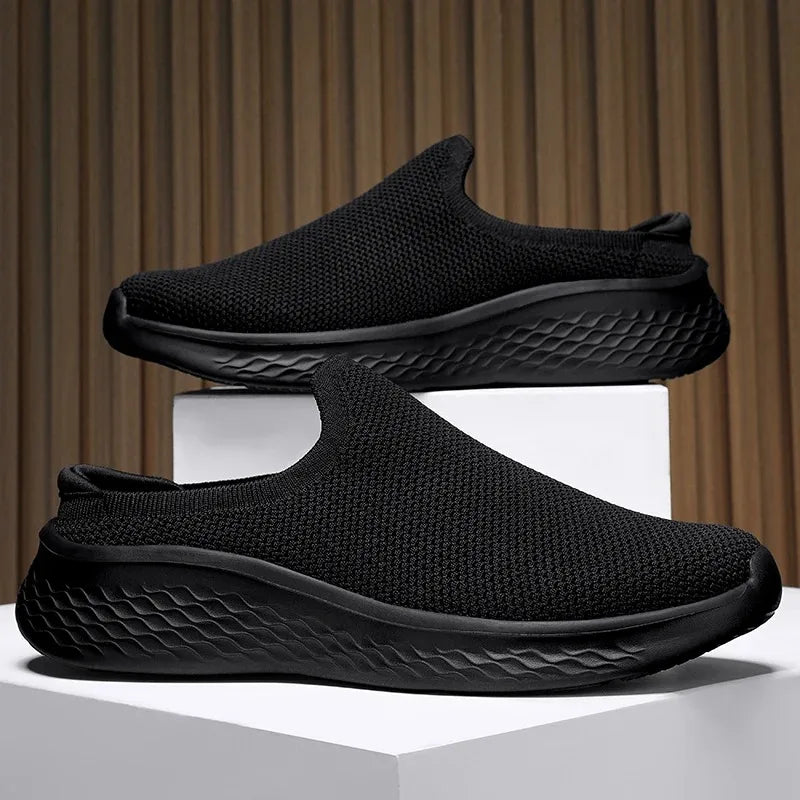 Men Sneakers Breathable Lightweight Soft Zero Drop Sole Barefoot Wide-toed Shoes Fashion Men Casual Shoes Outdoor Running Shoes
